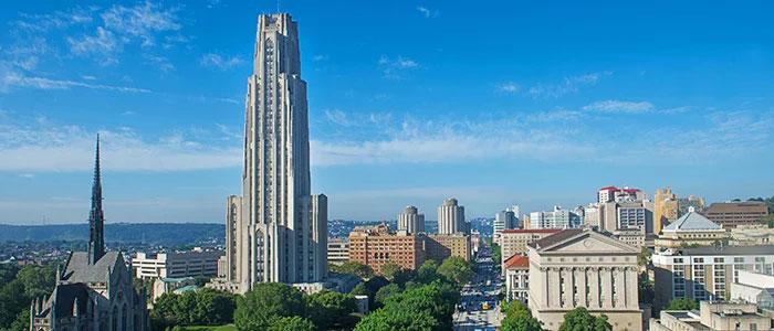 Aerial View Cathedral Pitt